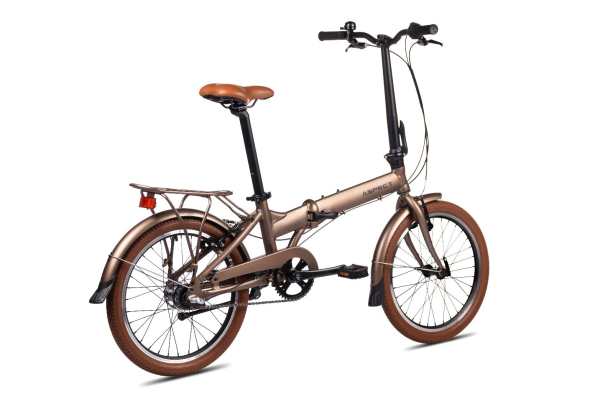 Складные велосипеды Aspect Borneo 3 20 2024 Copper Brown Артикул 4640258341645