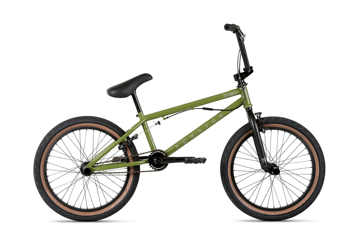 Велосипед для экстрима Haro Downtown DLX 20.5" 2021 Olive Артикул 691840213424