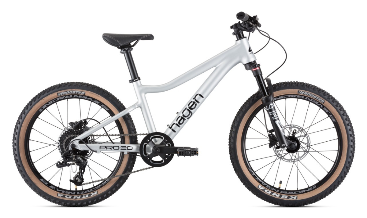 Велосипеды для мальчиков Hagen Teen Pro 20 AIR 2024 серый Артикул H24TP20A91HT