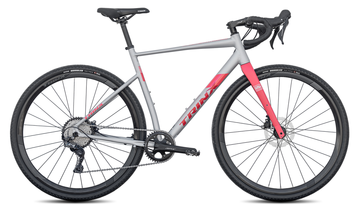 Гравийные велосипеды, ригиды Trinx GTR 2.0 2022 Grey/Red Артикул 