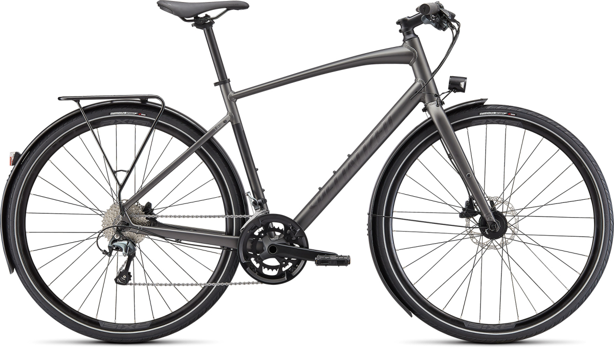Гибридные велосипеды Specialized Sirrus 3.0 EQ 2022 Satin Smoke / Black Reflective Артикул 90921-7205, 90921-7202, 90921-7201, 90921-7204, 90921-7200, 90921-7203