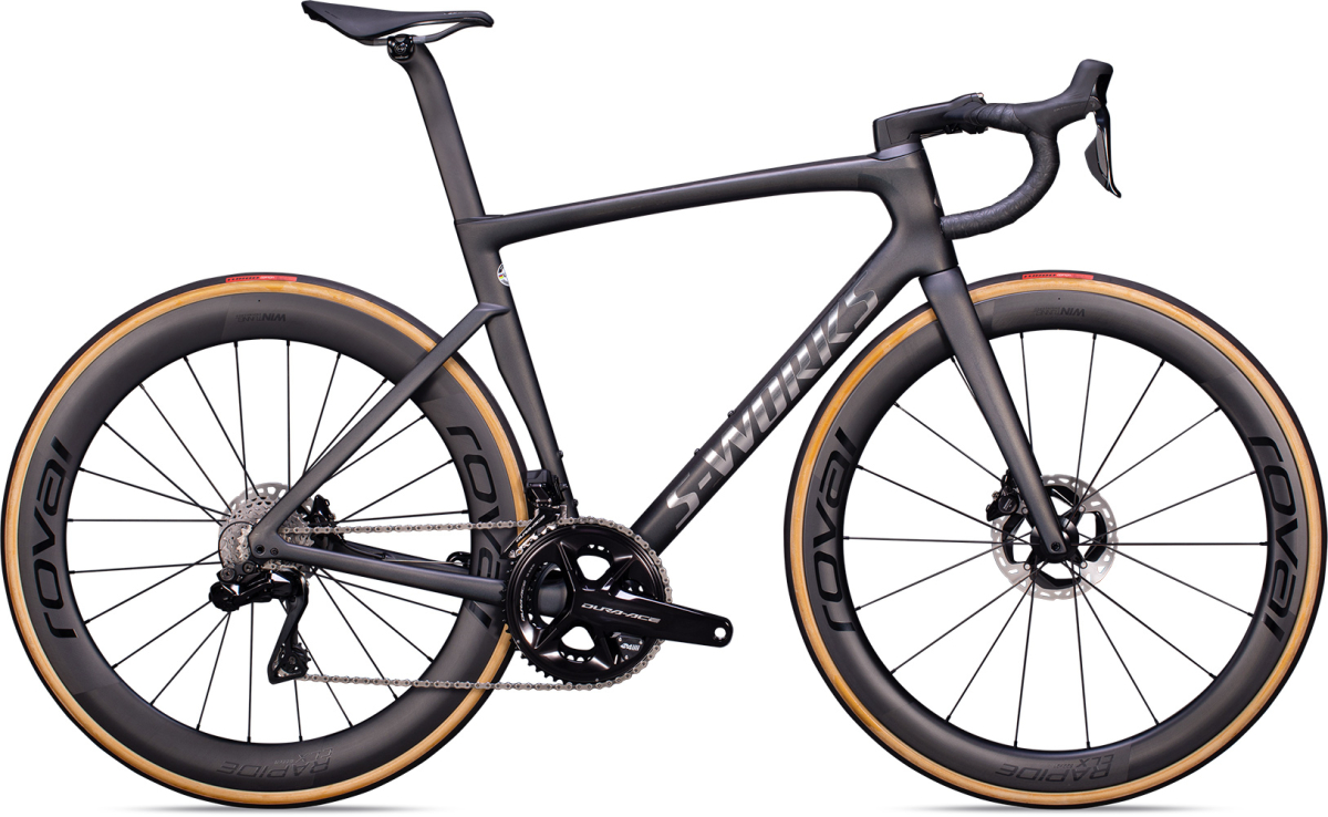 S-WORKS велосипеды шоссе Specialized S-Works Tarmac SL7 Dura-Ace Di2 2022 Carbon / Spectraflair Tint / Gloss Brushed Chrome Артикул 90622-0056, 90622-0054, 90622-0049, 90622-0052, 90622-0044, 90622-0058, 90622-0061