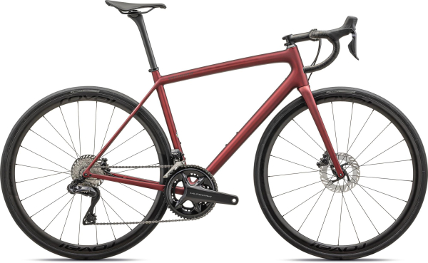 Specialized Aethos Pro - Ultegra Di2 2024 Satin Red Sky / Red Onyx