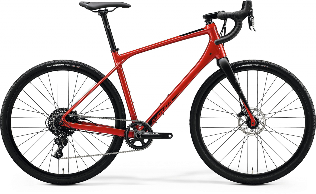 Гравийные велосипеды, ригиды Merida Silex 600 2020 красный-черный Артикул 6110829960