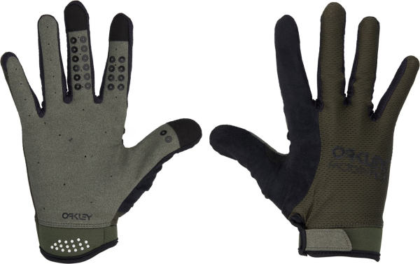 Велоперчатки Велоперчатки LF Oakley All Mountain Mtb Glove New Dark Brush Артикул FOS900878-86L-L