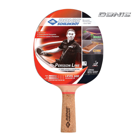 Ракетки для настольного тенниса Ракетка DONIC Persson 600 Артикул 